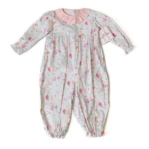 NWT James & Lottie 9M Evie Long Bubble in Ballet Barre Pink